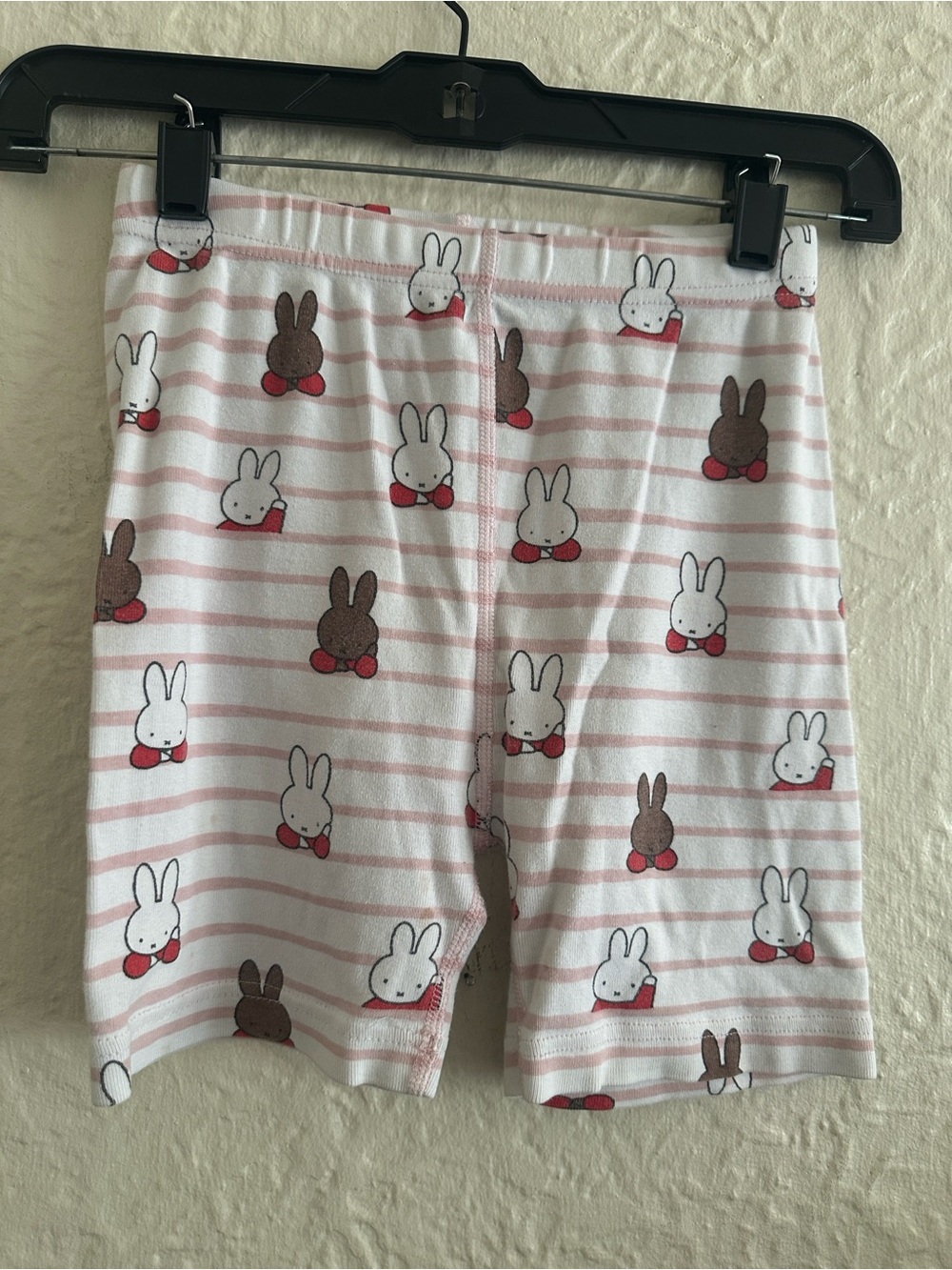 Hanna Andersson Girls Miffy Bunny Pajama Shorts 10